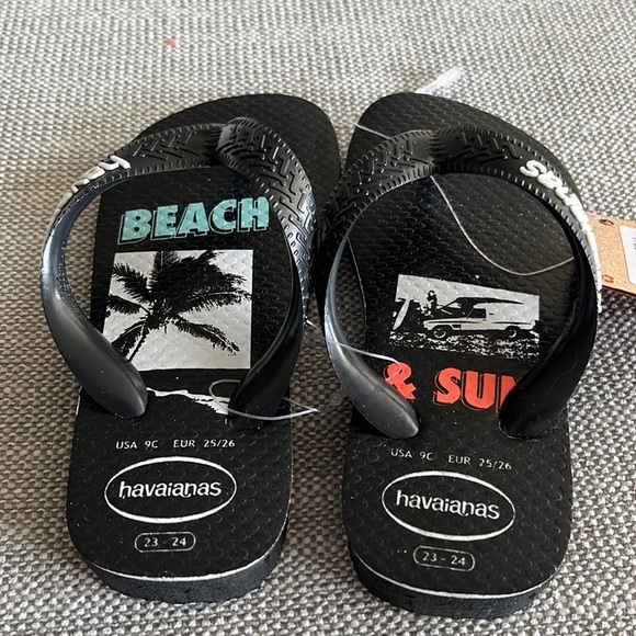 Havaianas Toddler Flip Flops Sandals Size 9C NWT - Picture 3 of 4